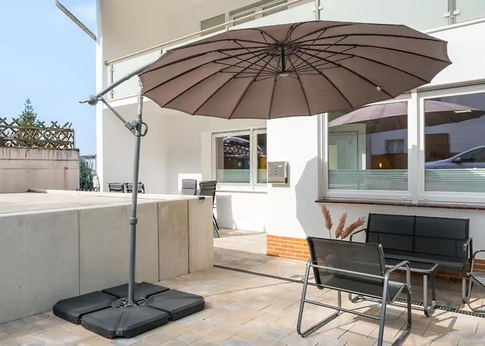 Kamingo - 2 Apartments, Zentral Mit Gemeinsamer Terrasse, Max 12 Pers Франкенберг