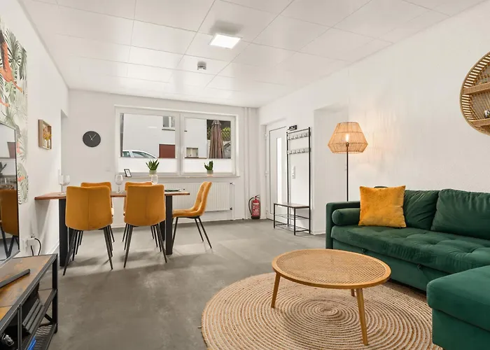 Дом отдыха Kamingo - 2 Apartments, Zentral Mit Gemeinsamer Terrasse, Max 12 Pers Франкенберг